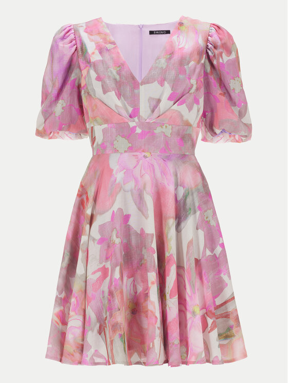 Swing Swing Abito da cocktail 5AG26000 Rosa Regular Fit