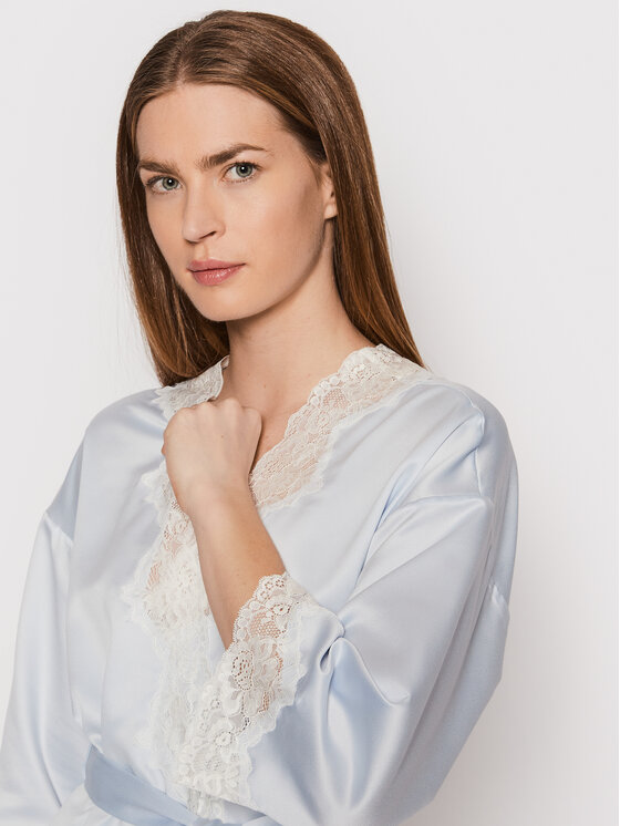 LAUREN RALPH LAUREN Lauren Ralph Lauren Szlafrok I8141226 Niebieski