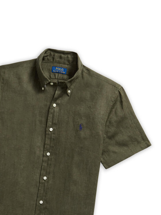 Polo Ralph Lauren Polo Ralph Lauren Košile 710968912503 Zelená Regular Fit