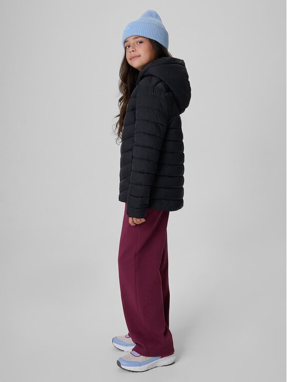 4F 4F Kurtka puchowa 4FJRAW26TDJAF1054-20S Czarny Regular Fit