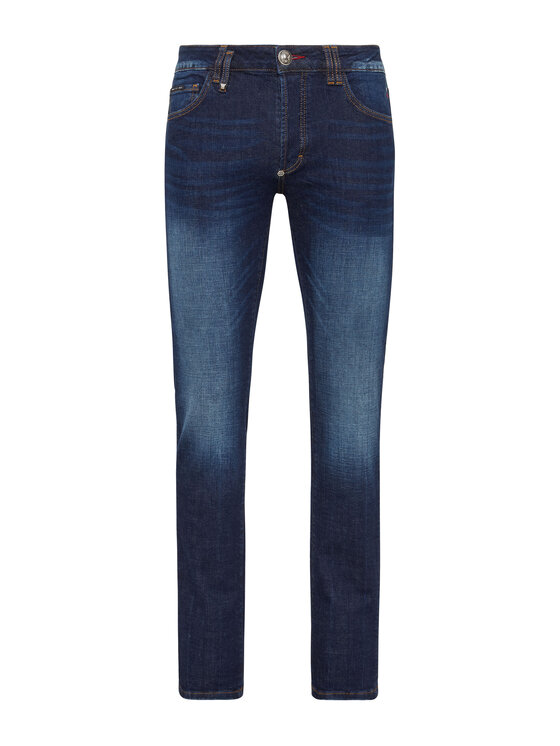 PHILIPP PLEIN PHILIPP PLEIN Jeansy 10967 Niebieski jasny Straight Leg