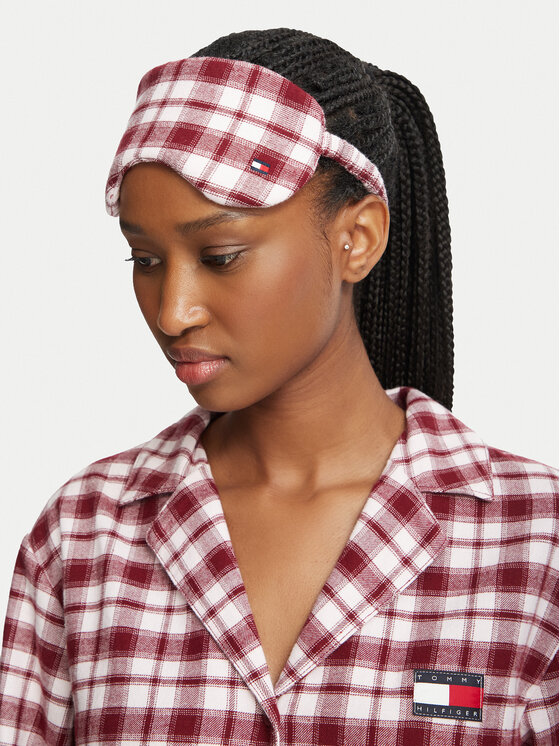 Tommy Hilfiger Tommy Hilfiger Pyjama UW0UW06622 Dunkelrosa Relaxed Fit