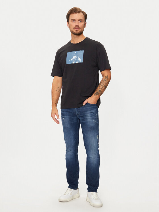 BOSS Boss Дънки Delaware 50526956 Тъмносин Slim Fit