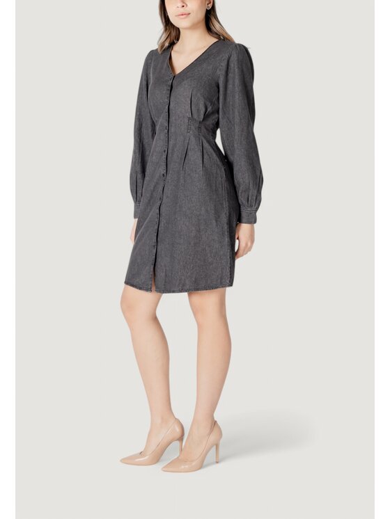 ICHI ICHI Vestito IHARCHER DR Nero To Fit