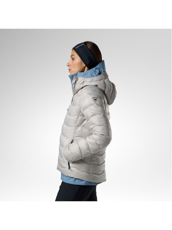 Rossignol Rossignol Kurtka outdoor W Verok Down Hoodie Jacket Srebrny Regular Fit