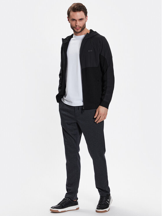 Giacca di transizione 50482404 Nero Relaxed Fit