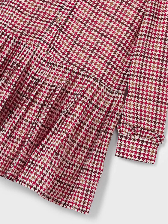 Mayoral Mayoral Sukienka codzienna 4.928 Czerwony Regular Fit