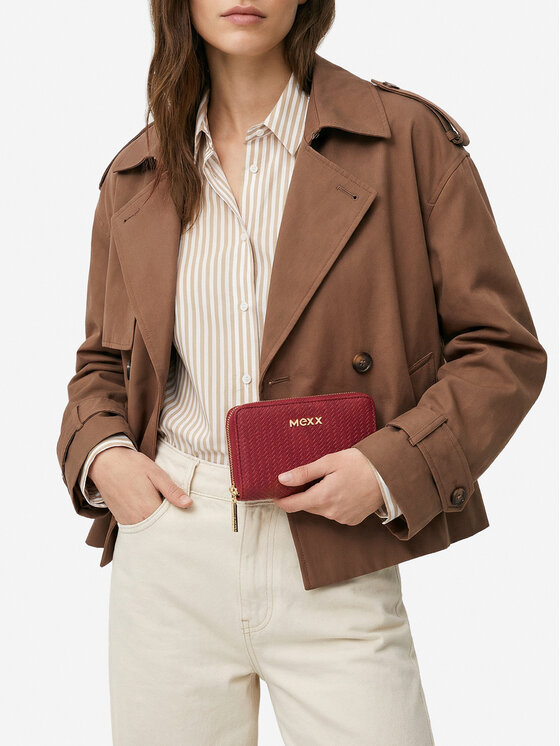 MEXX Portfel CEO-MEXX-W1-002-SS26 Czerwony