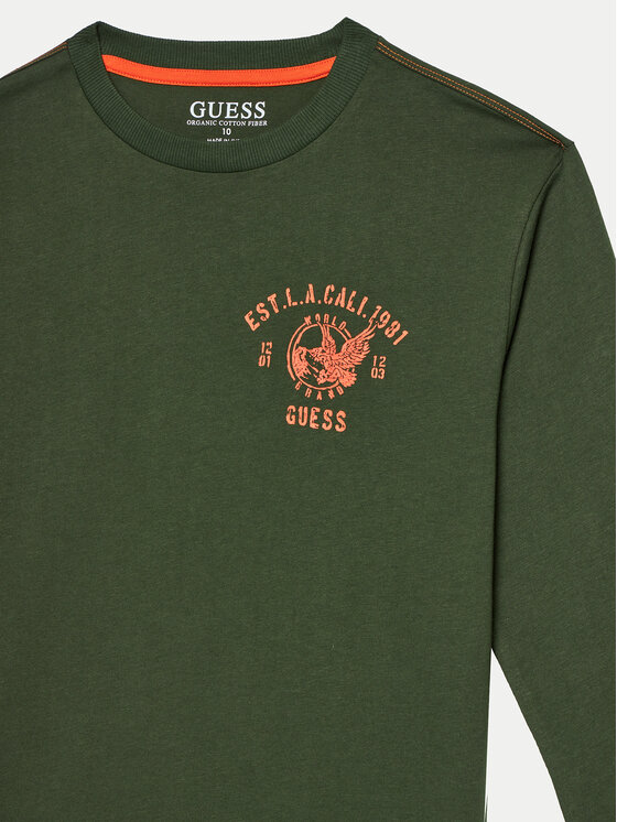 Guess Guess Blusa L4BI09 I3Z14 Verde Regular Fit