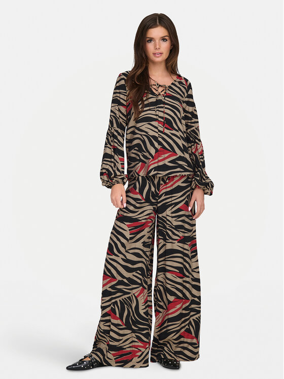 JDY JDY Παντελόνι Palazzo Philippa 15339049 Έγχρωμο Wide Leg