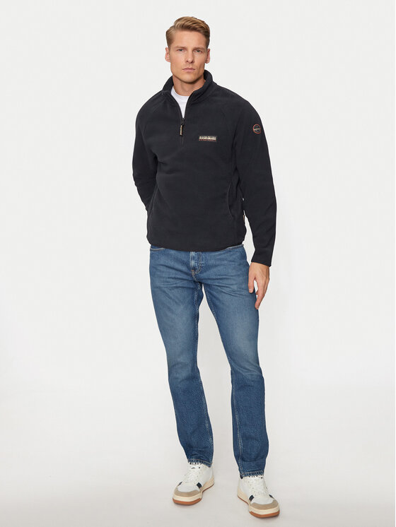 Napapijri Napapijri Fliis NP0A4HZO Must Regular Fit