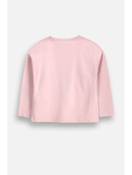Coccodrillo Coccodrillo Longsleeve ZC6143102TGK-007 Różowy Regular Fit