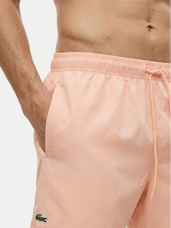 Lacoste Lacoste Badeshorts MH6270 Hellrosa Regular Fit