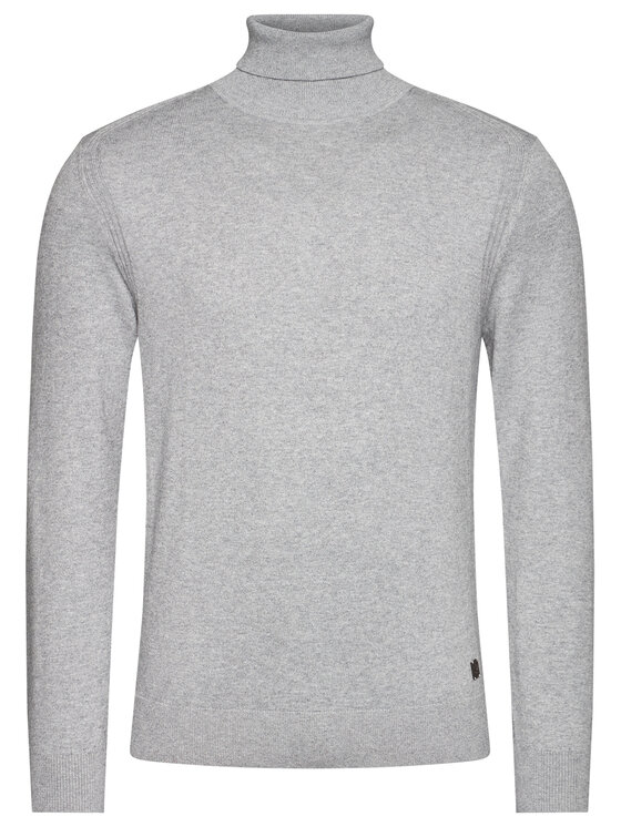 Bugatti Bugatti Dolcevita 7700 65520 Grigio Regular Fit