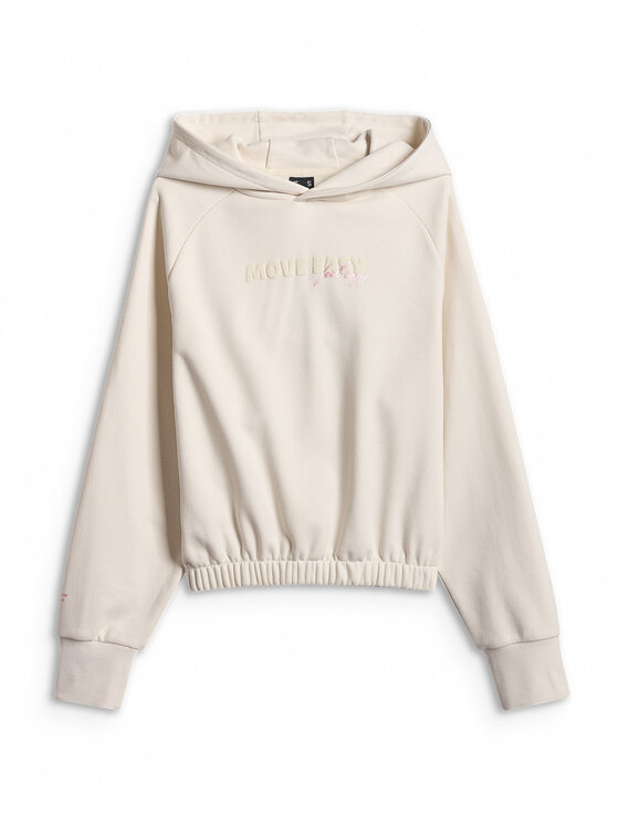 4F 4F Bluza COZY Kremowy Regular Fit