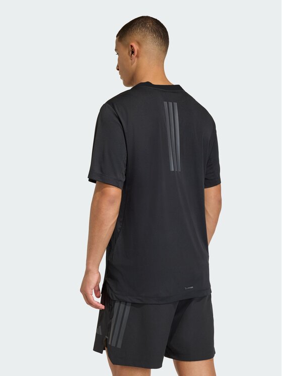 adidas adidas Koszulka techniczna 159353 Czarny Regular Fit