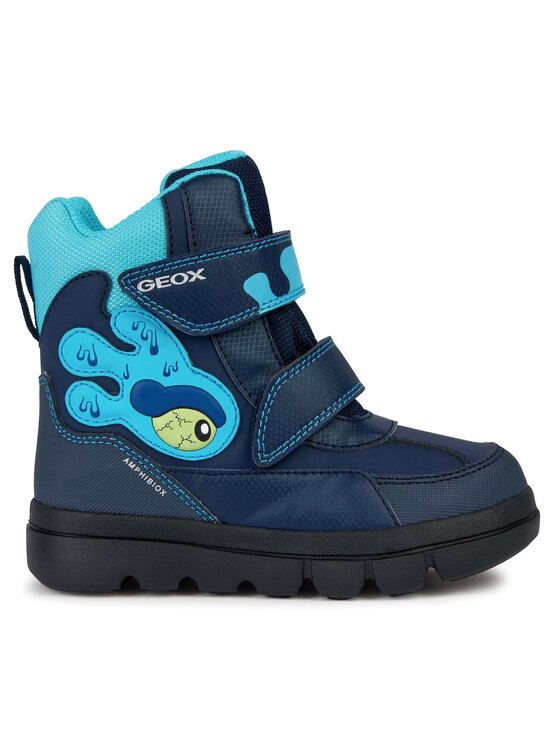 Geox Geox Snehule J Willaboom Boy B Ab J36LFA 050FU CF4N4 S Tmavomodrá