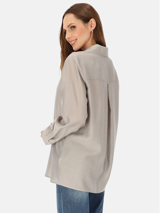 L’AF L’AF Koszula Pola Szary Reglan Fit
