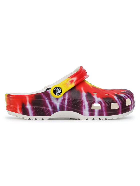 Crocs Crocs Παντόφλες Classic Tie Dye Graphic Clog 205453 Έγχρωμο
