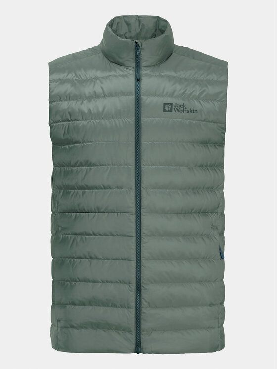 Jack Wolfskin Jack Wolfskin Prsluk Pilvi 1207711 Zelena Regular Fit