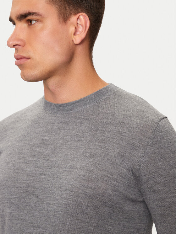 Liu Jo Liu Jo Пуловер QXX004 MA27P Сив Regular Fit
