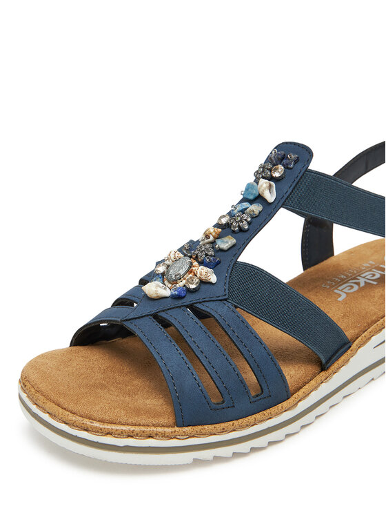 Rieker Rieker Sandalen V0649-14 Dunkelblau