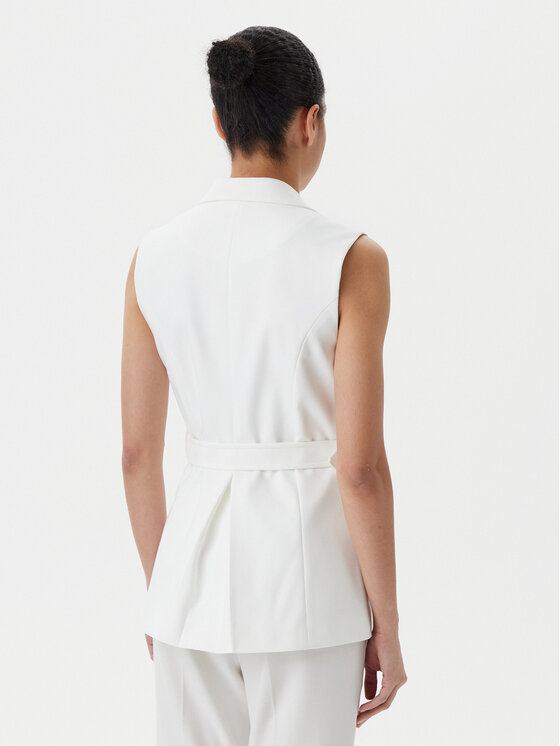 Morgan Morgan Gilet 202-VROSSO.F Bianco Regular Fit