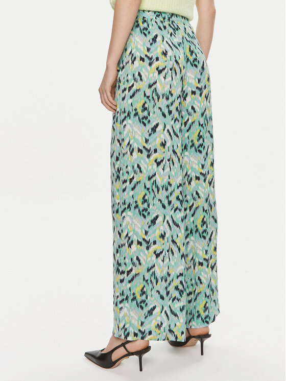Vero Moda Vero Moda Palazzo hlače Menny 10282478 Zelena Wide Leg