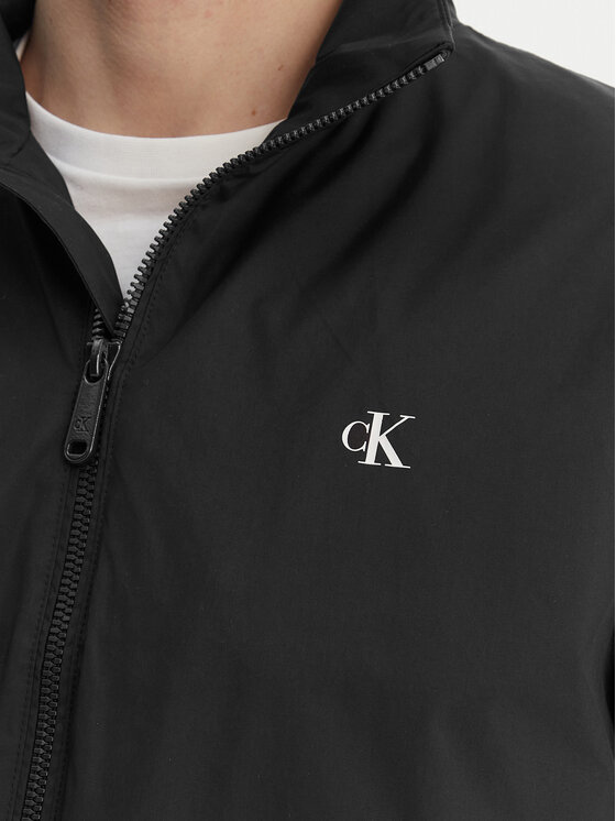 Calvin Klein Jeans Calvin Klein Jeans Kurtka przejściowa Harrington LV04RF520G Czarny Regular Fit