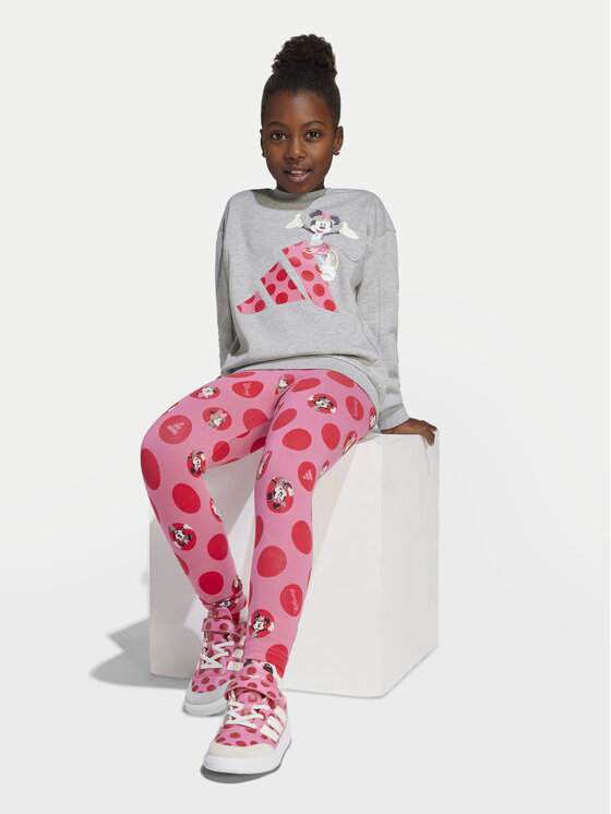 adidas adidas Набір світшот і легінси Disney Mickey Mouse JF3645 Кольоровий Regular Fit