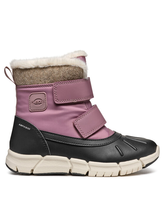 Cizme de zăpadă Geox J Flexyper Girl B Ab J46APC 054FU C8049 M Roz