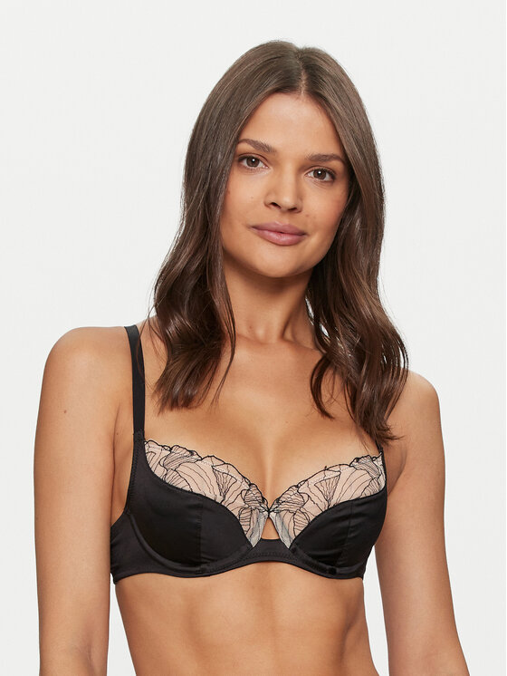 Chantelle Chantelle Sutien cu armătură Tattoo Love C22DMU Negru