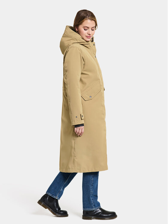 Didriksons Didriksons Hanorac Mia Wns Parka L 504828 Bej Regular Fit
