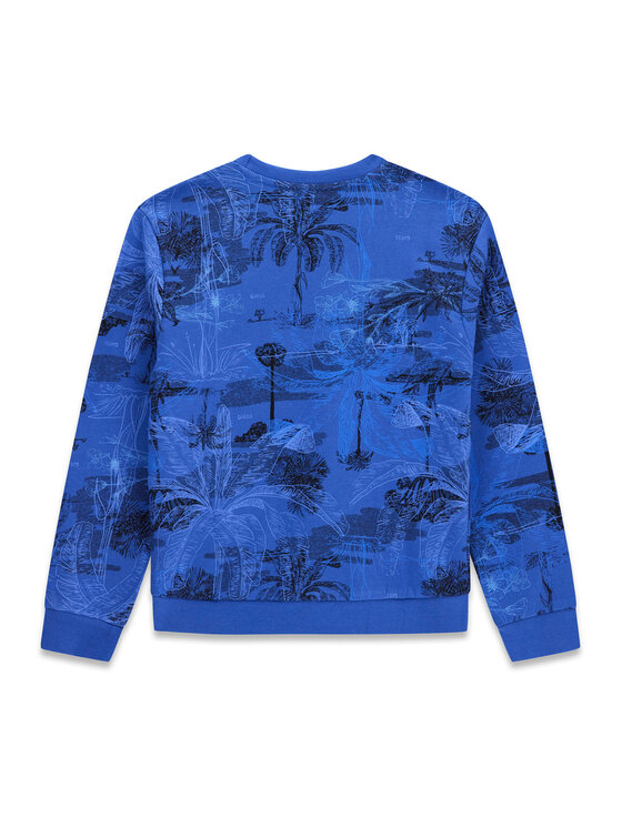 Guess Guess Sweatshirt L6GQ06 KA6R4 Blau Regular Fit