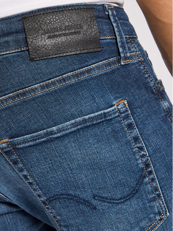 Jack&Jones Jack&Jones Traperice Glenn 12133074 Tamnoplava Slim Fit
