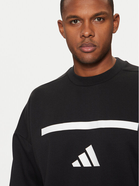 adidas adidas Mikina Z.N.E. JD5982 Čierna Loose Fit
