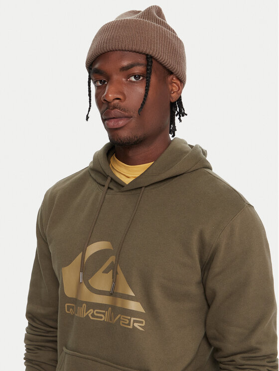 Quiksilver Quiksilver Bluză Comp Logo EQYFT05053 Verde Regular Fit