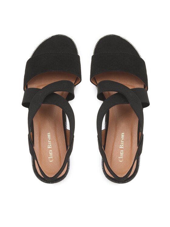 Clara Barson Clara Barson Sandalen LIVIA WS22127-03 Schwarz