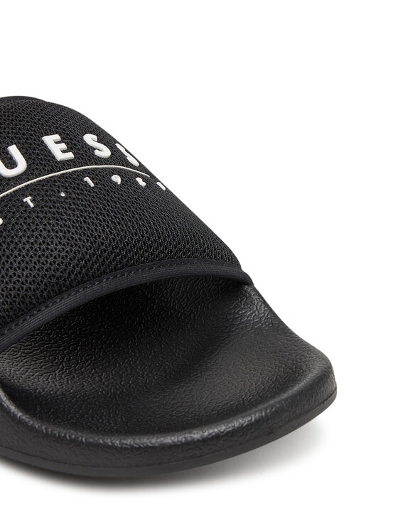Guess Guess Klapki FMJTOM FAB19 Czarny