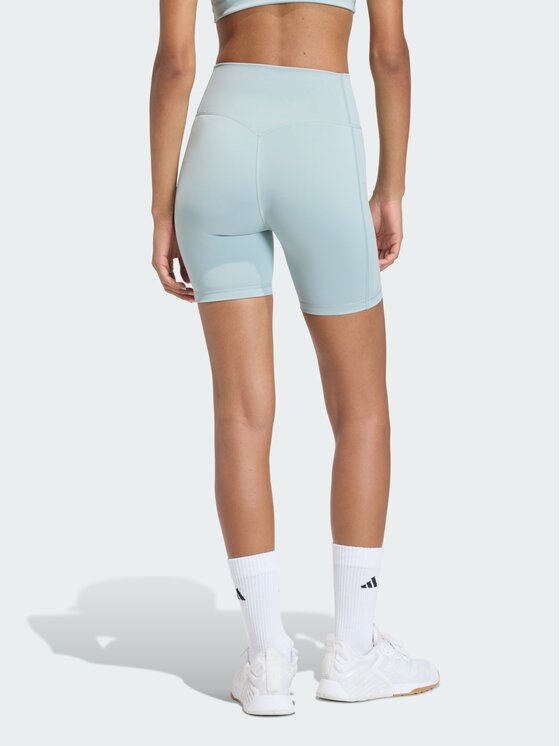 adidas adidas Szorty sportowe 158689 Zielony Fitted Fit