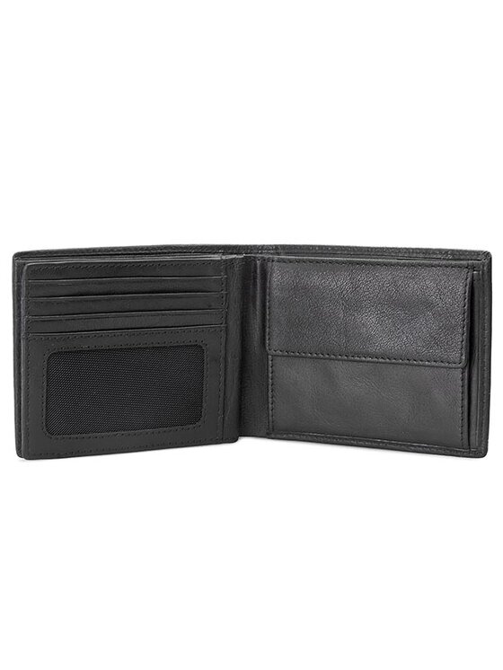 Strellson Strellson Veliki muški novčanik Billfold H8 4010001301 Crna