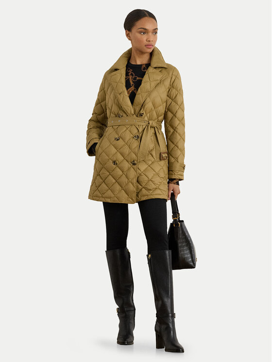 LAUREN RALPH LAUREN LAUREN RALPH LAUREN Geacă din puf 297979514002 Maro Straight Fit