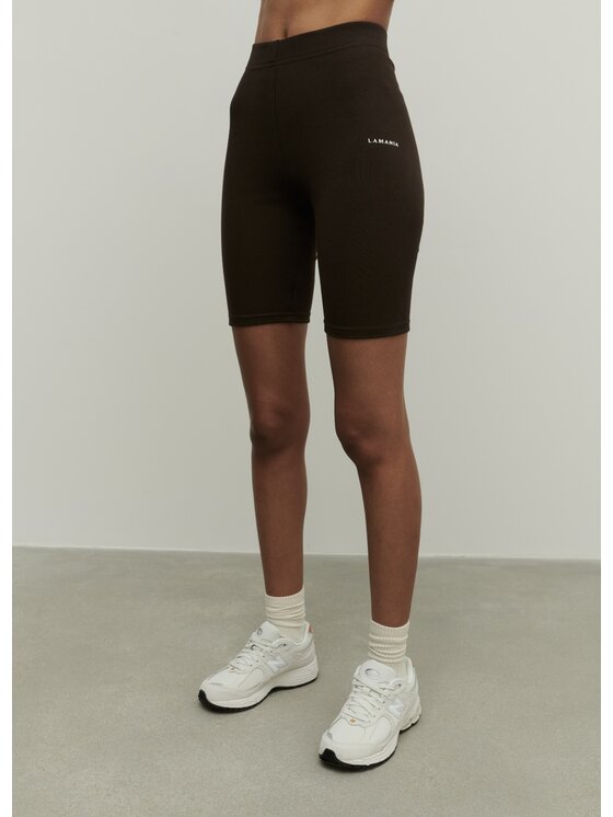 La Mania La Mania Pantaloncini sportivi LIMI 3 Marrone Classic Fit
