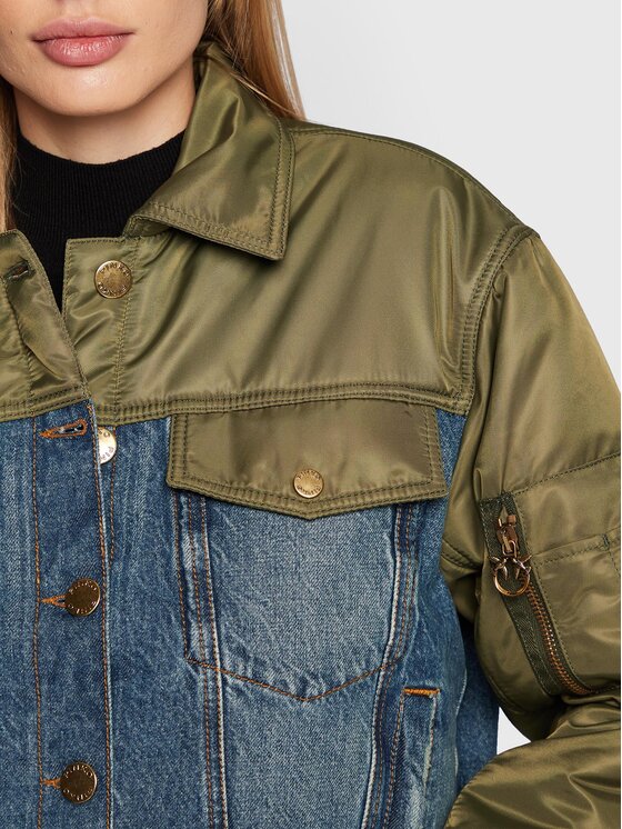 PINKO Pinko Kevad-sügis jope Chiocciolio 1J110G A0A1 Värviline Regular Fit