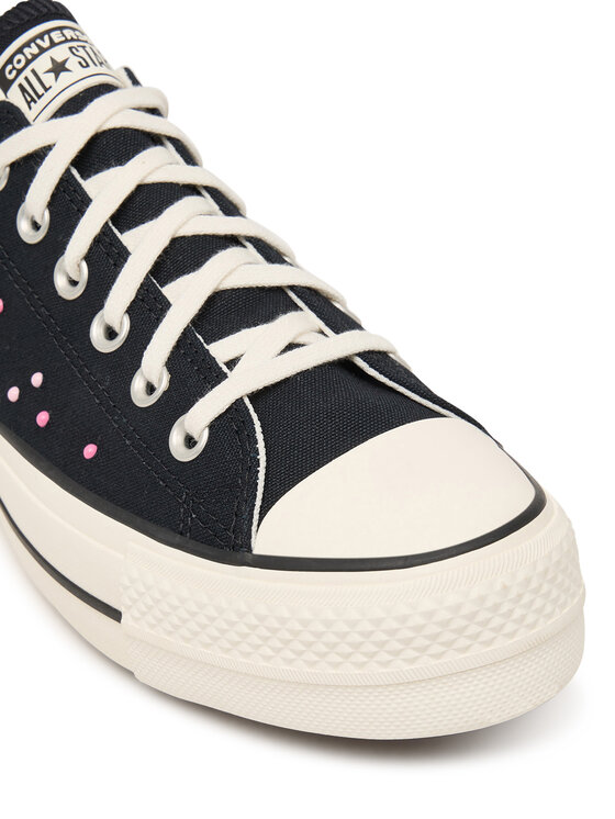 Converse Converse Tornacipő Chuck Taylor All Star Lift Platform Mini Studs A19141C Fekete