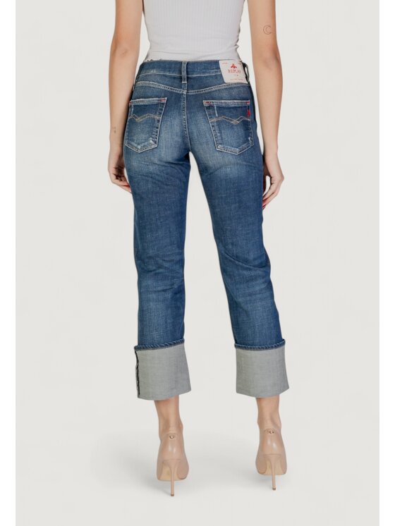 REPLAY REPLAY Jeansy WN533.000.619 817 Niebieski Boot Fit