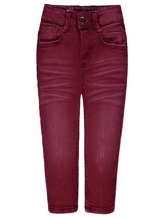 Kanz Kanz Spodnie materiałowe 1723674-2221 Czerwony Basic Fit