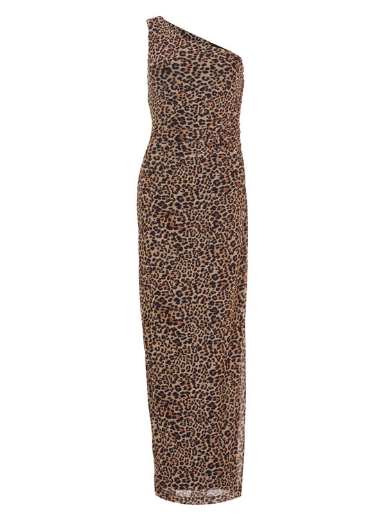 Swing Swing Večerní šaty 5AI16600 Béžová Slim Fit