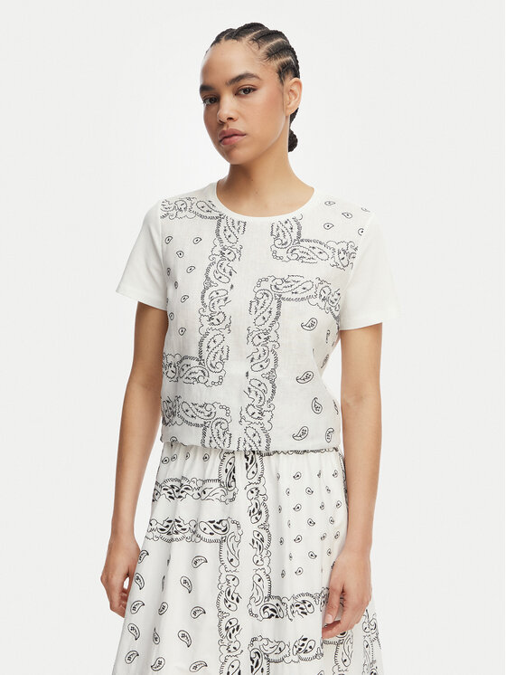Weekend Max Mara T-Shirt Genio 2615941072 Biały Regular Fit