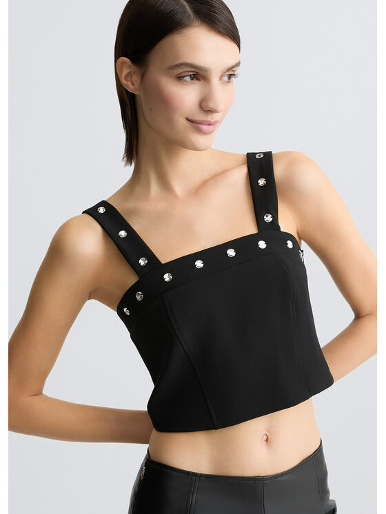 Liu Jo Liu Jo Top WA5072TS89622222 Nero Regular Fit